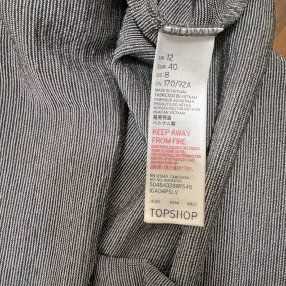 Topshop Drape Sequin Mini Dress - Picture 5 of 9